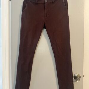 Vuori Men's Dark Brown Chinos